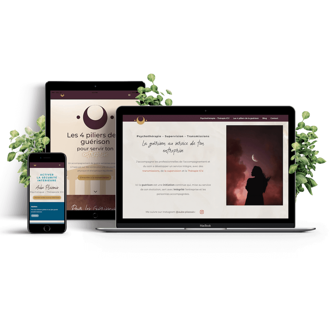 Aube Plassais site web